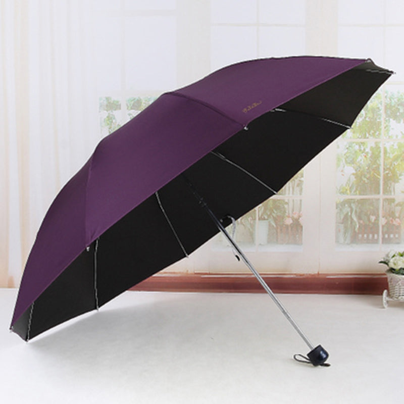 High Ten Bone Reinforced Glue Umbrella Sunshade All Weather Sunscreen