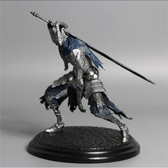 High PVC Figure Collectible Statue with Armor & Sword for Desktop Display