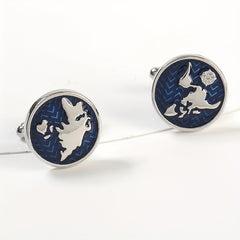Map Cufflinks Mens Shirt Stud Cufflinks