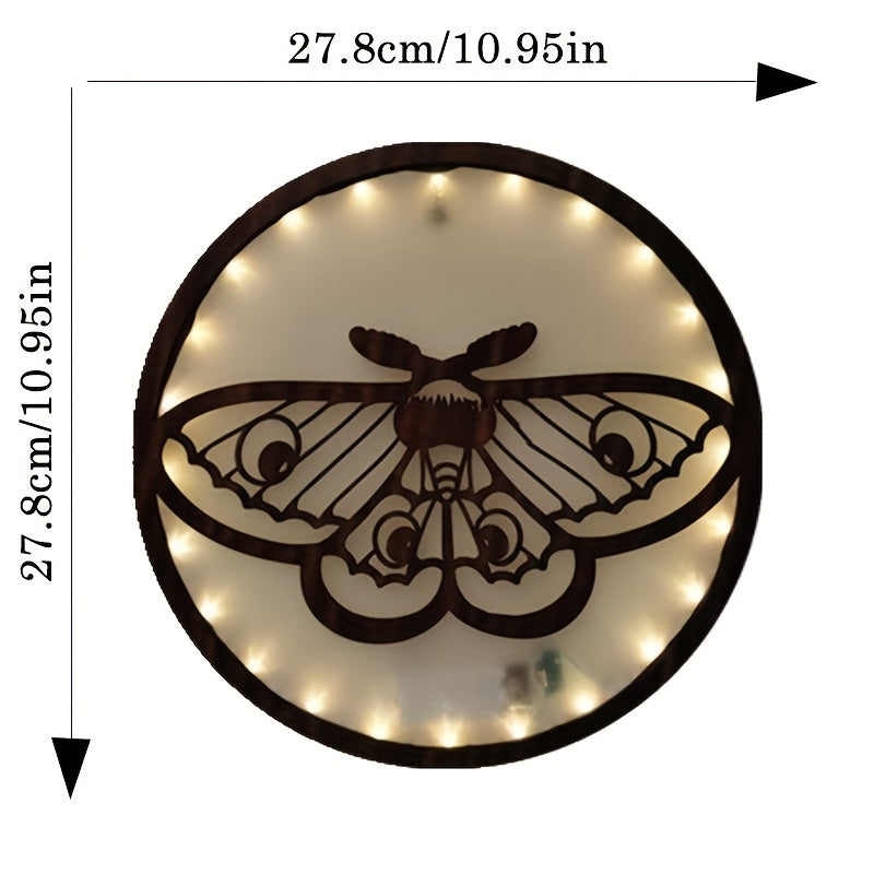 LED Lights Wooden Home Decoration Butterfly Series Hanging Light