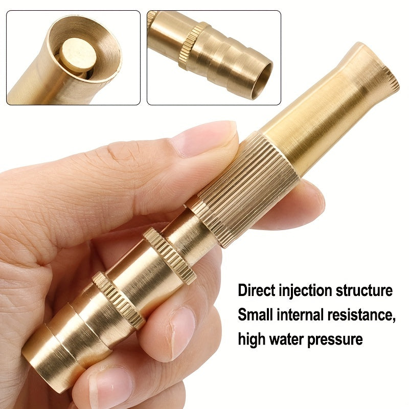Brass Spray Gun Garden Hose Nozzle