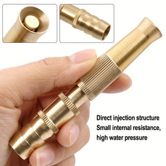Brass Spray Gun Garden Hose Nozzle