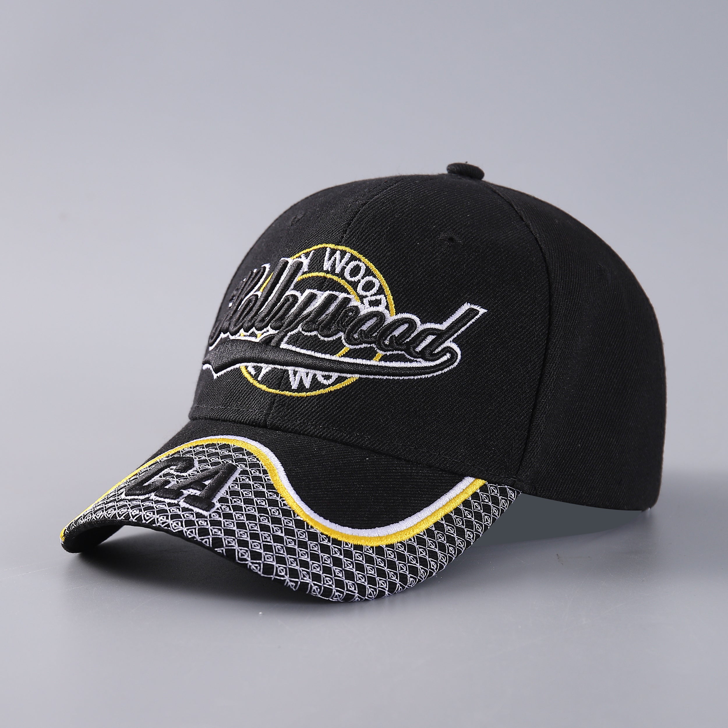 Men's Embroidered Baseball Cap Duck Tongue Brim