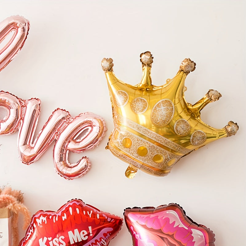 Crown Balloon Crown Birthday Party Decoration Balloons 1 Pc