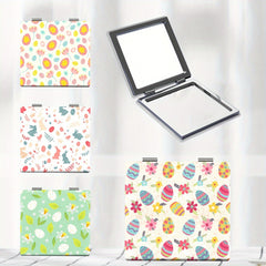 Portable Makeup Mirror Foldable HD Floral Series Small