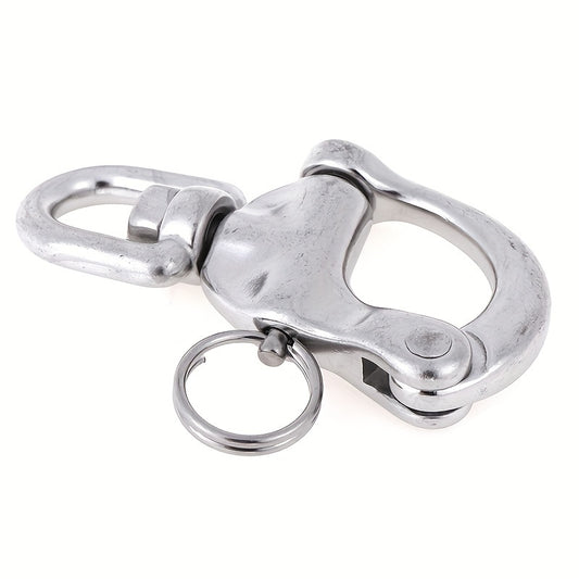 Stainless Steel Spring Shackle Quick Hanging Shackle Hook Buckle