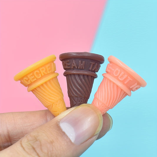 3pcs DIY Ice Cream Cone Accessoires for Crafts Making
