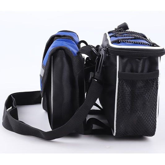 Waterproof Saddle Bag With Reflective Strips