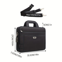 35 56 Cm Laptop Bag Expandable Computer Bag Laptop Briefcase Men Women
