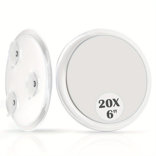 20x Magnifying Mirror With Suction Cups for Makeup