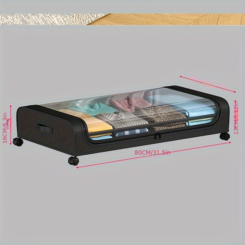 Underbed Storage Box With Wheels Under Bed Storage Box Bed Bottom With Cover
