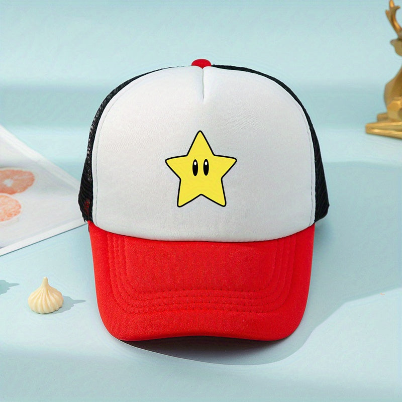 Children's Breathable Mesh Stars Baseball Cap for Boys