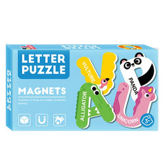 Magnetic Letter Number Learning Toy Preschool Math Counting Uppercase Animals Nu