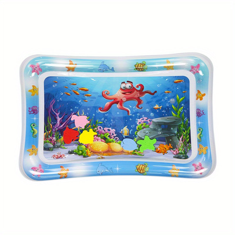 Kids Inflatable Water Mat with Music Tumbling Pad Toys