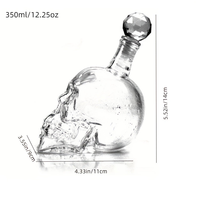Crystal Skull Wine Bottle Vodka Bottle 550ML
