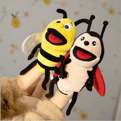 Colorful Insect Hand Puppet Plush Toy Ventriloquist Prop