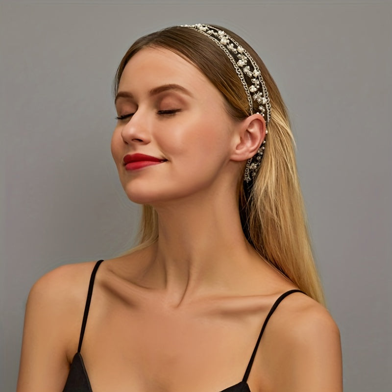 Lace Headbands For Women Girls Stretch Headband Wide Headwrap Hair Turban Access