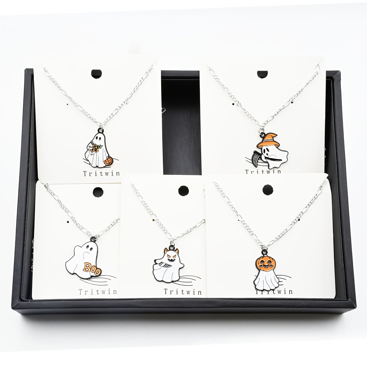 Halloween Ghost Dress Up Necklace for Girls