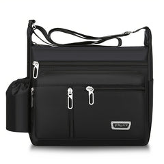 Nylon Casual Briefcase Functional Storage Organizer Messenger Bag