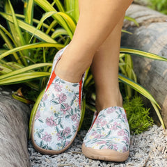 Women's Floral Slip On Lightweight Non slip Shoes