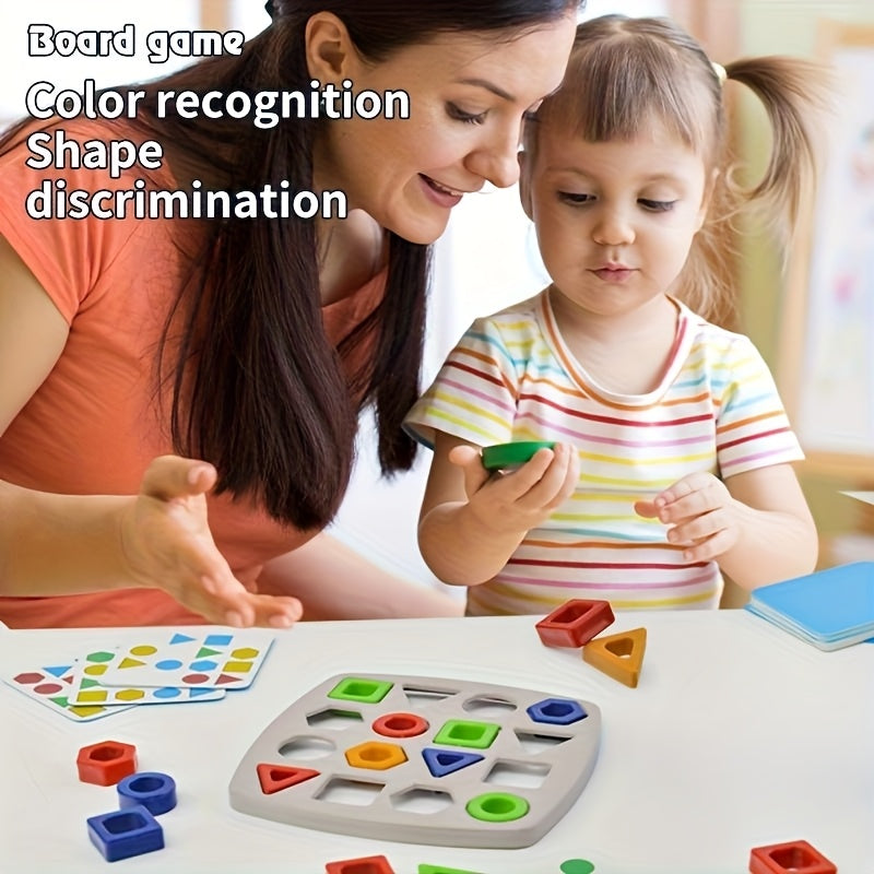 Geometric Shape Matching Toy for Toddlers