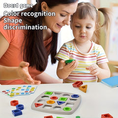 Geometric Shape Matching Toy for Toddlers