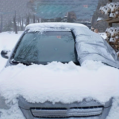 Car Windshield Snow Cover Frost Ice Removal Sun Shade Winter Protection