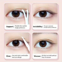 600 Pairs Waterproof Double Eyelid Stickers Natural Look