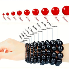 Strawberry Quartz Crystal Stone Beads 60pcs DIY Bracelet Necklace Accessories