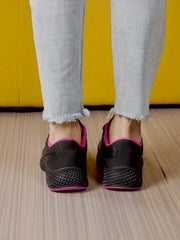 Women's Waterproof Faux Leather Running Shoes
