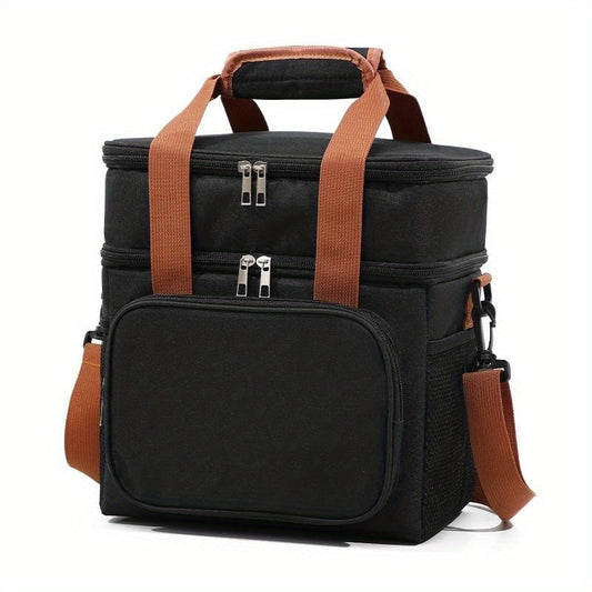 Cooler Bag Insulation Bag Outdoor Tote Bag for Camping Picnic Beach