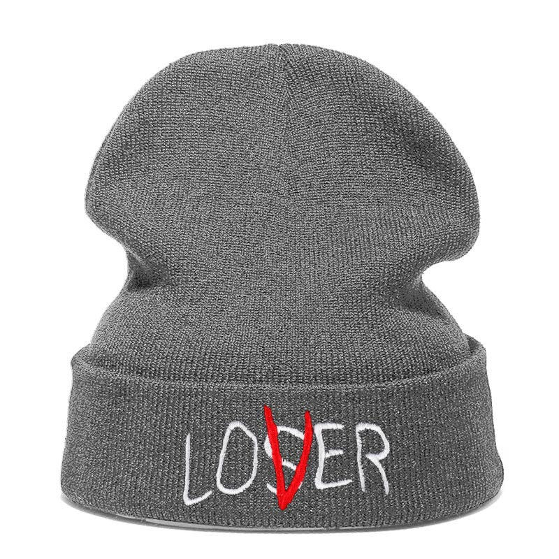 Sports Embroidered Knit Hat
