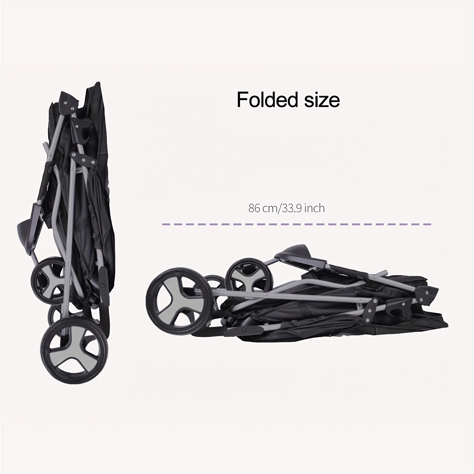 Pet Stroller Dog Cat Cage Jogger Stroller For Small Dogs Cats Travel