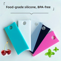 2pcs Silicone Name Tag For Tumblers Cup ID Accessories