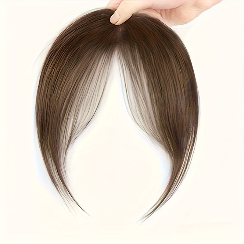 Women's High Temp Synthetic Hair Topper with Side Bangs