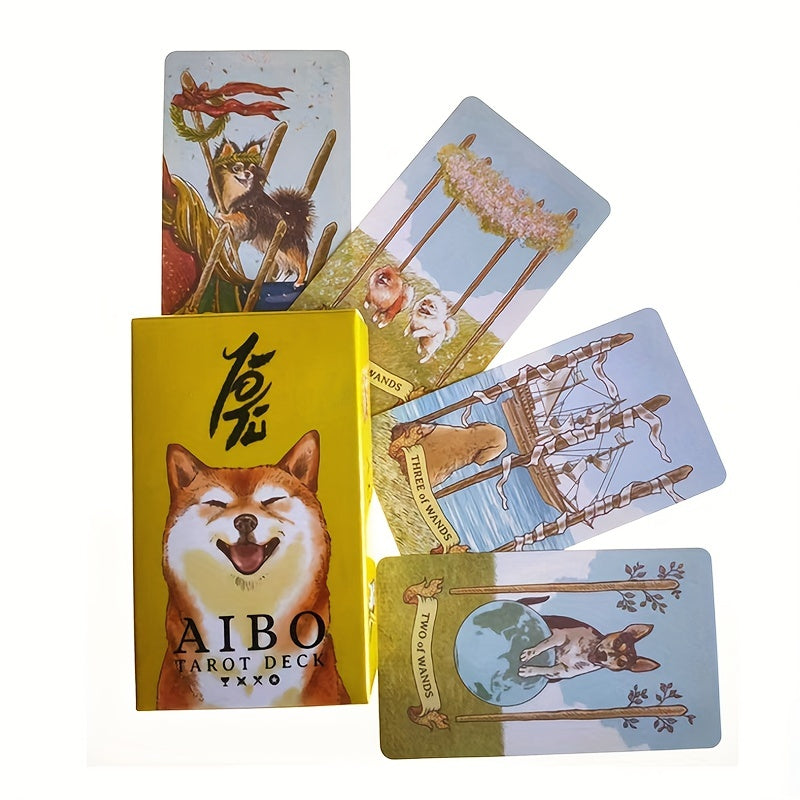 Lovely Dog Tarot Card Exclusive Deck for Beginners & Experts