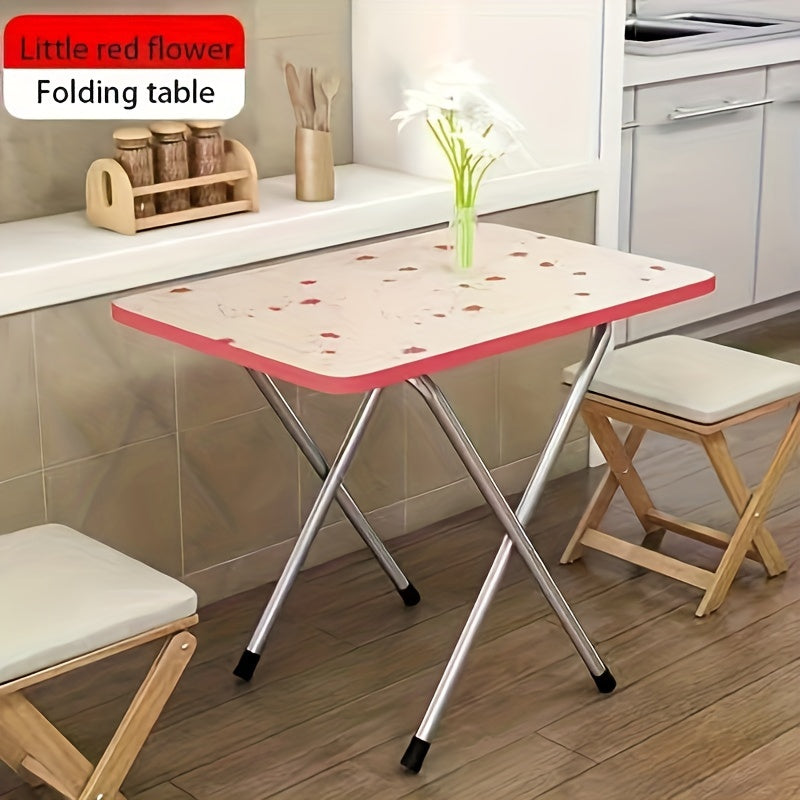 1pc Folding Table Dining Table Bedroom Dormitory Study Table
