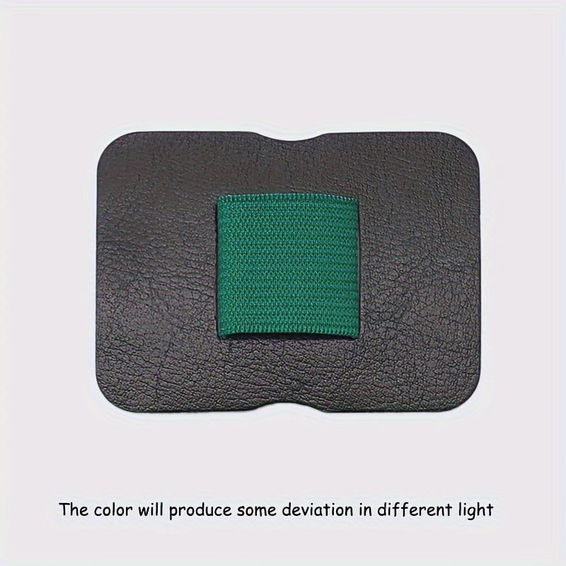 Pen Loop Holder Adhesive PU Leather Elastic Band For Notebooks Journals