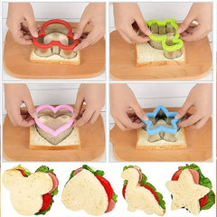 Dinosaur Sandwich Cutter Stainless Steel Bread Mould Fun Kitchen Tool