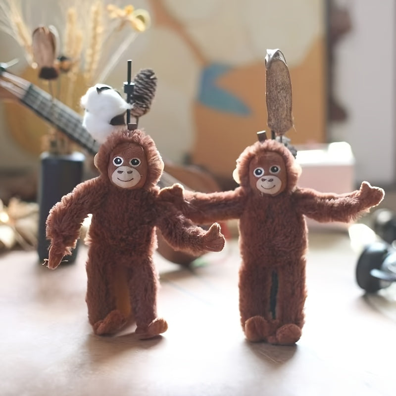 Monkey Plush Doll Stuffed Animal Backpack