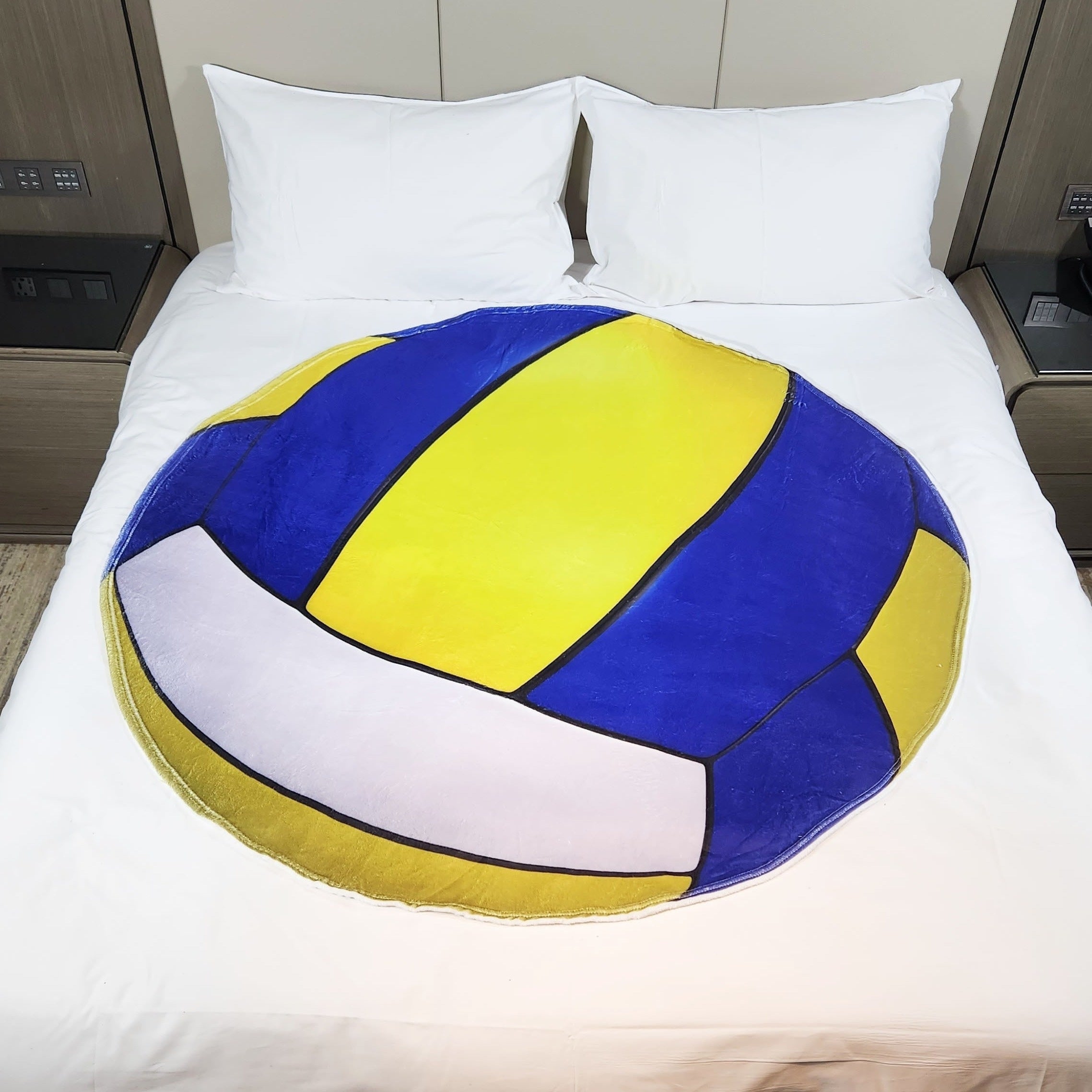 Simulated Volleyball Digital Printing Blanket for Outdoor Travel and Camping