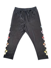 Dog Print Skinny Capris Leggings For Women
