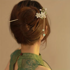 Chinese Flower Hair Pin Pendant Style Hair Stick Hair Accessories