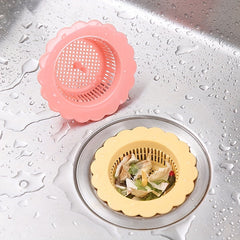 4pcs Hair Filter Catcher Sink Anti Clogging Strainer Plug