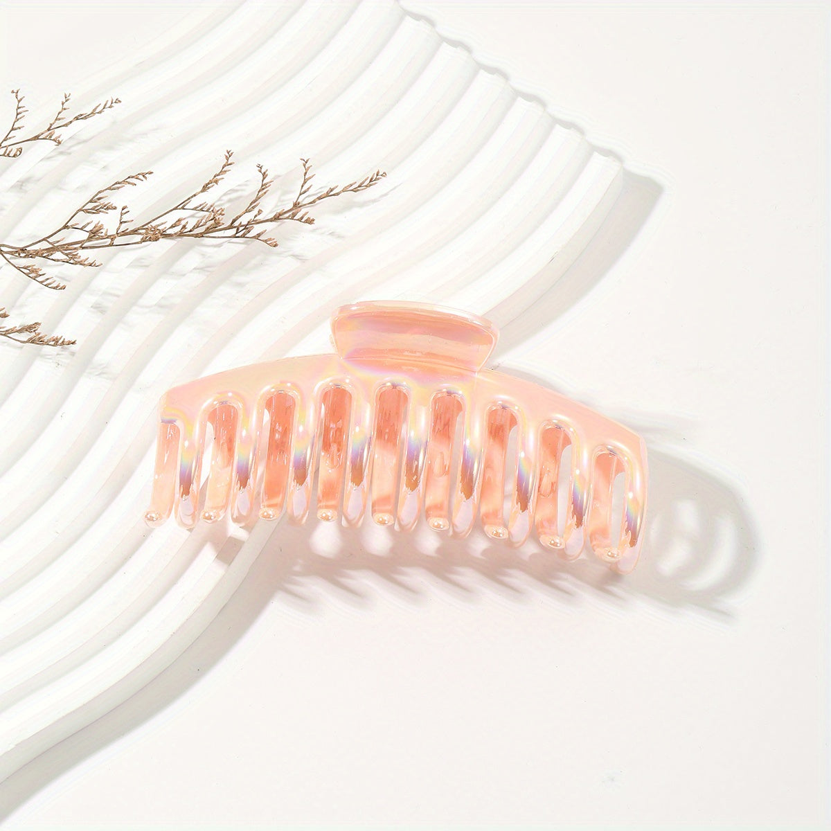 Holographic Large Hair Claw Clip Strong Grip Thick Hair Accessories