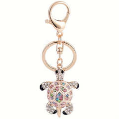 Men's Turtle Car Aluminum Keychain Pendant Decoration