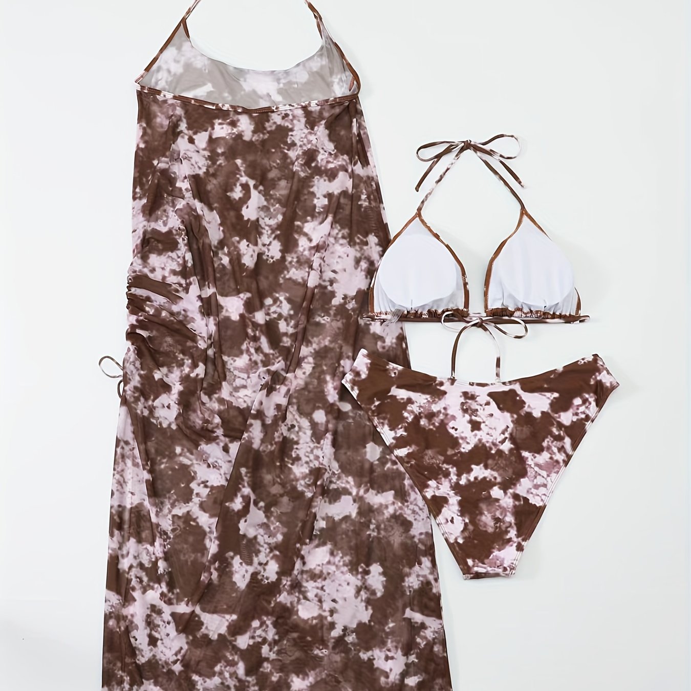  Tie Dye Bikini 3 Piece Set