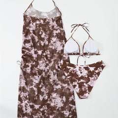  Tie Dye Bikini 3 Piece Set