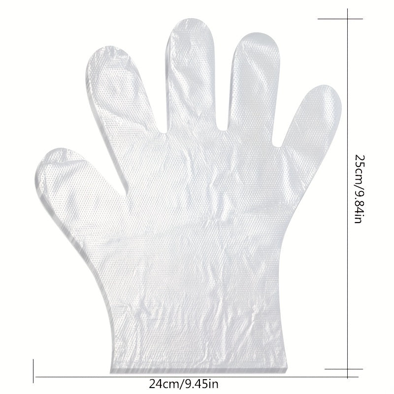 100 Eco Friendly Disposable Gloves for Food Handling Catering