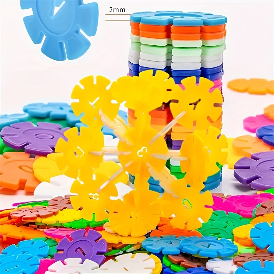 600 Colorful Plastic Building Blocks Set for Holidays